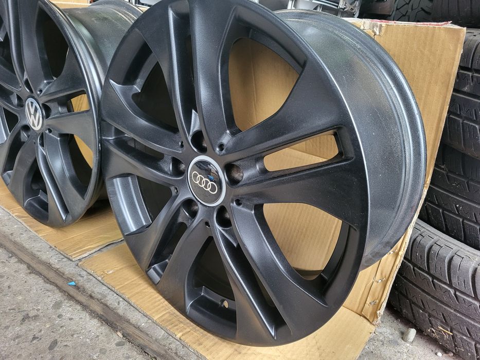 Alufelgi 5x112 17cali VW Audi Skoda Seat  Czarny Mat