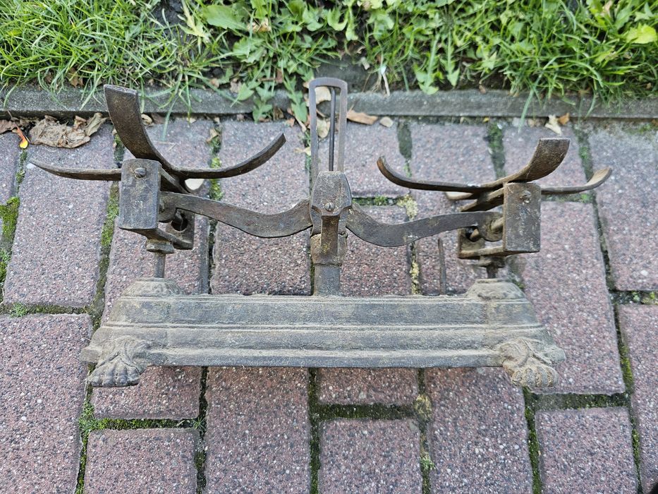 Stara waga szalkowa 5kg + 2 szalki