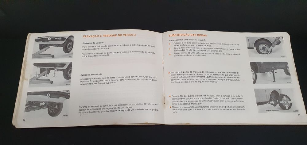 Livro de instruções Fiat 127