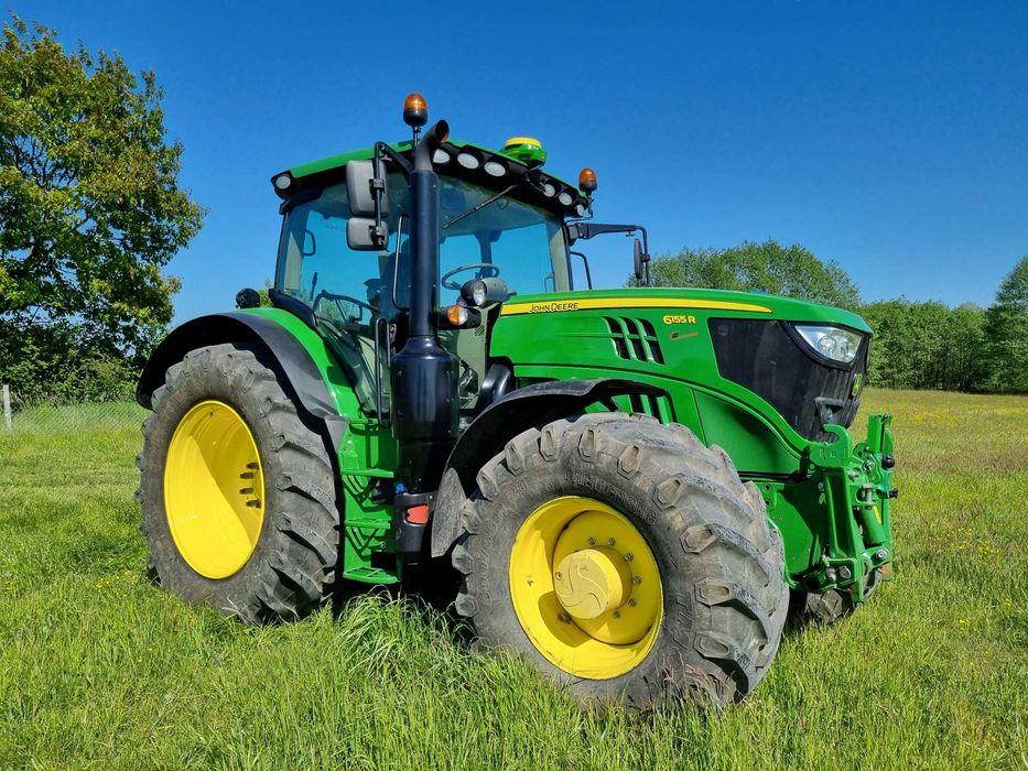 Ciągnik John Deere 6155R, 2020 r., 4280 h, bogate wyposażenie,