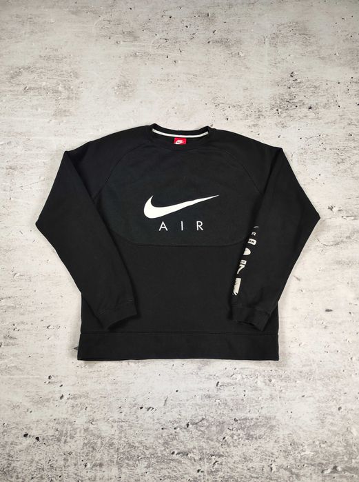 Bluza Nike czarna crewneck męska logo r. M