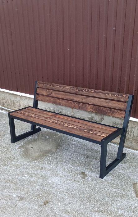 Лавочка садова, лавка, лавочка зі спинкою