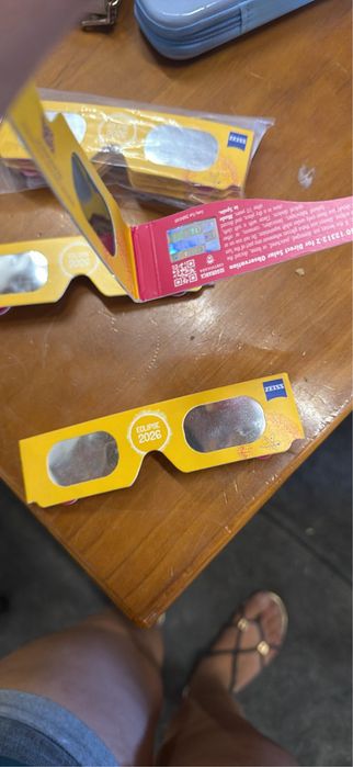 Oculos eclipse certeficados