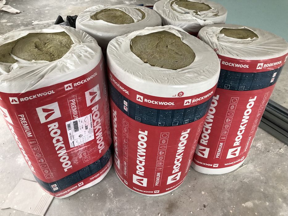 Wełna Rockwool Toprock Premium 200 0.035 x5 Superrock 100 0.035 x6
