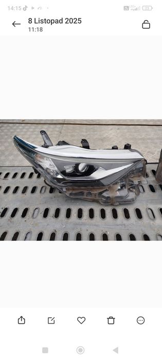 Lampy Przednie prawa lewa  Auris ii full LED 15-18r