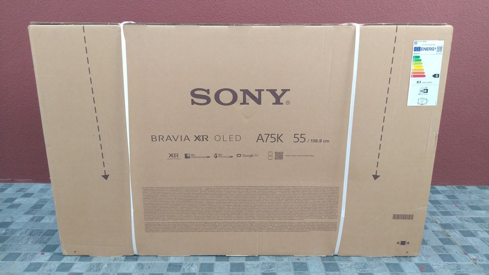 TV Sony Bravia XR A75K 55" OLED 4K HDR