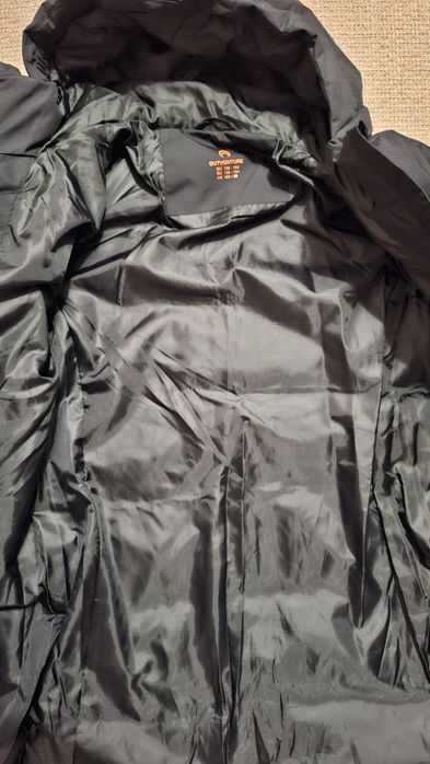 Чорне зимове пальто як нове outventure 152-158