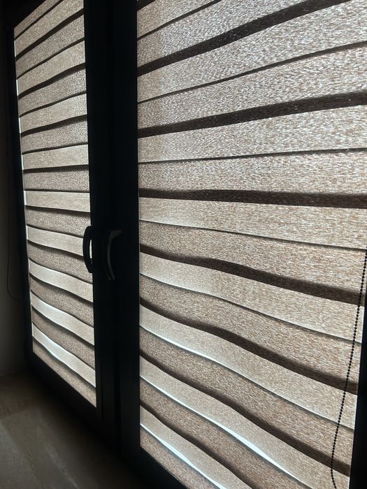 Roleta dzień noc brąz