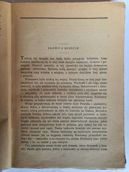 Miasto niepokonane - wydanie 1953 rok - Kazimierz Brandys