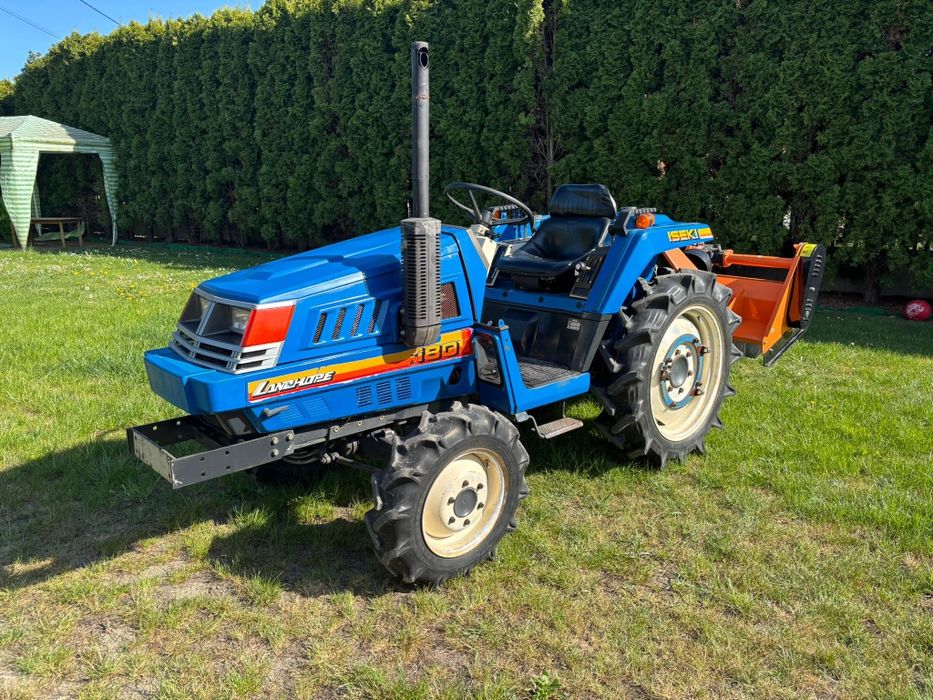Traktor, traktorek Iseki Landhope TU 180 F, Mulczer 125 Idealny Stan  100% Oryginał (nie glebogryzarka  kubota yanmar Mitsubishi)