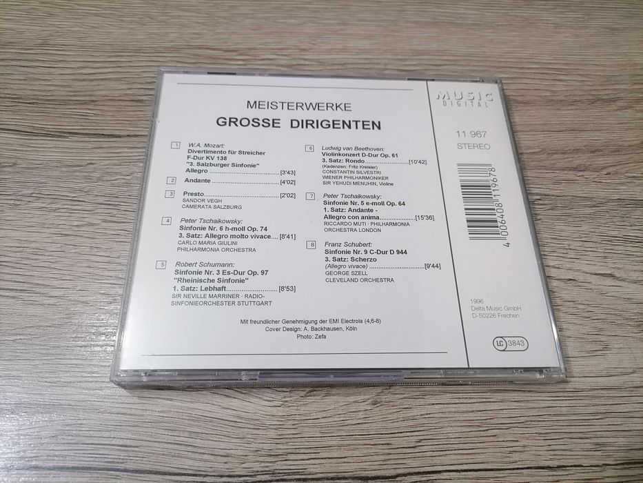 Meisterwerke - Grosse Dirigenten CD (638)