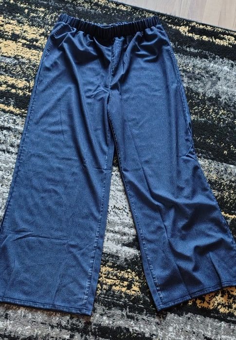 Szerokie damskie spodnie