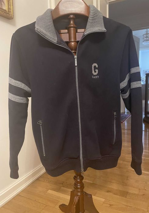 Sweatshirt azul marinho em algodão da marca Gant