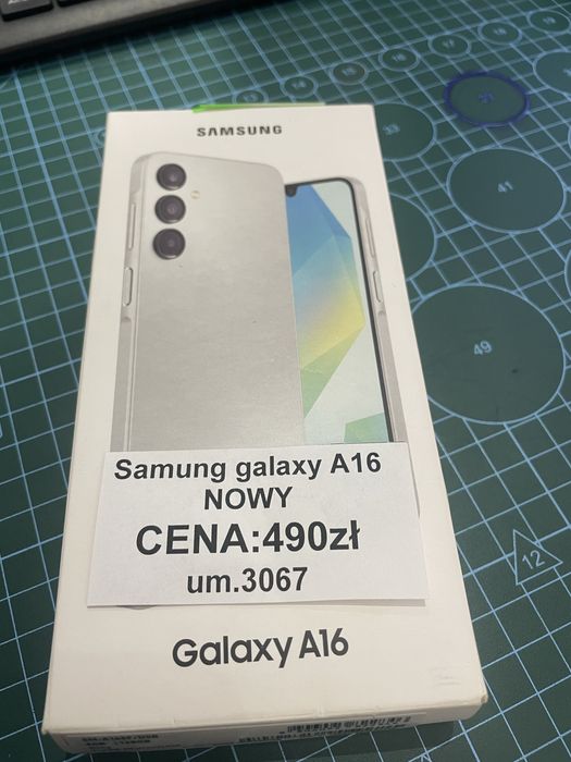 Nowy Samsung A16 - komplet