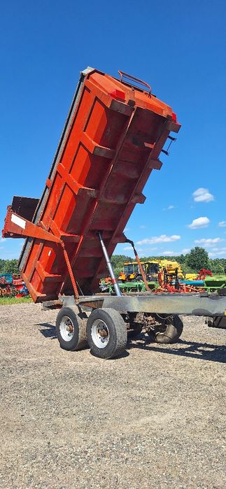 Przyczepa skorupowa leboulch 16.5t legrand 14t tandem wywrotka 6-10
