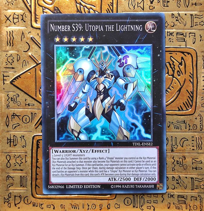 Number S39: Utopia the Lightning - Limited Edition Yu-Gi-Oh!64284877568387120