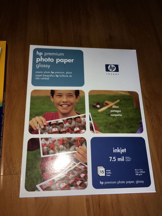 Papel de fotografia HP