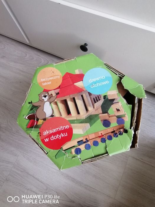 Klocki drewniane xxl