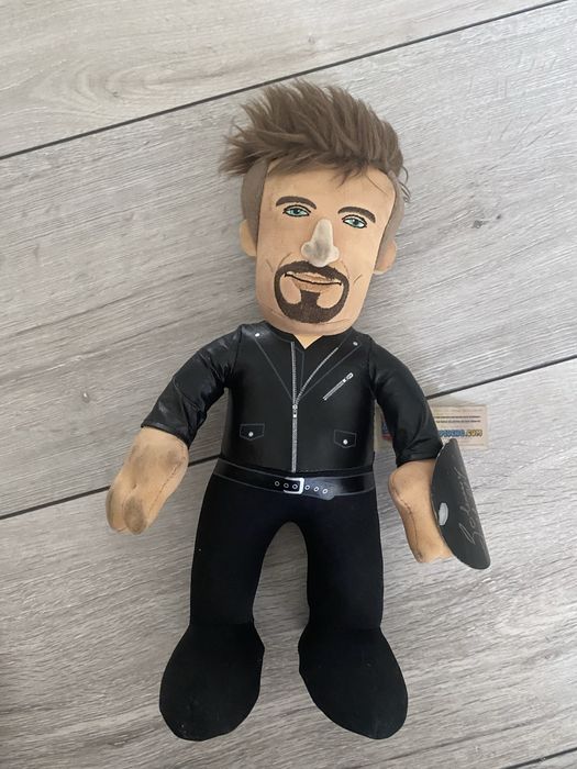 Hallyday  Johnny postać lalka  pluszowa figura nowa