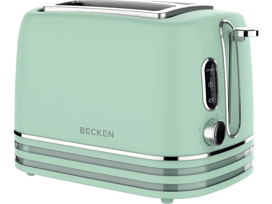 Torradeira BECKEN BT4606 (Verde, 870W)