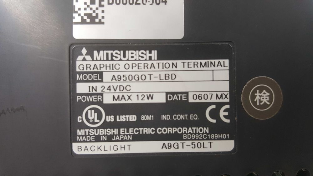 Panel dotykowy MITSUBISHI  A950GOT-LBD