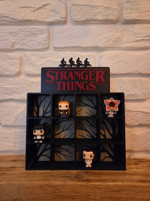 Półka na figurki Kinder Joy - Stranger Things