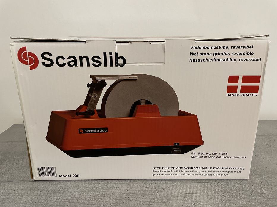 Szlifierka Scangrind - ostrzałka na mokro do noży, nożyczek, dłut