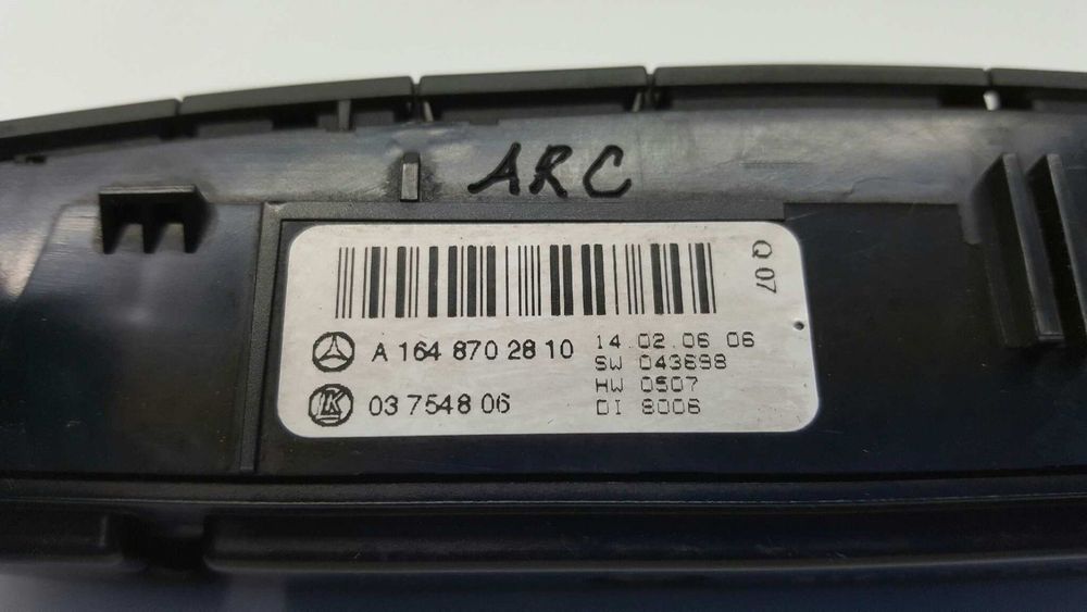 WARNING MERCEDES CLASE M (W164) 280 / 300 CDI (164.120)
