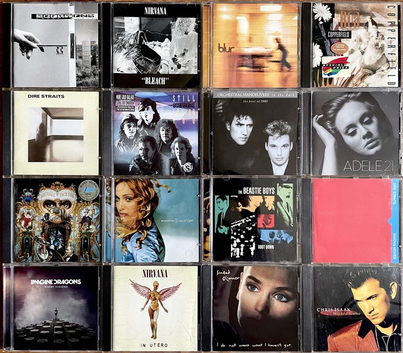 Фірмові компакт-диски (Music CD - EU, USA, Canada)