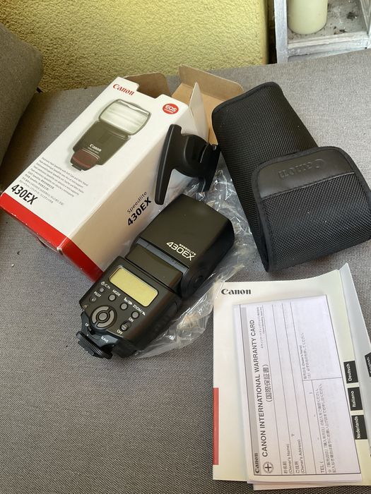 Lampa blyskowa canon 430 ex