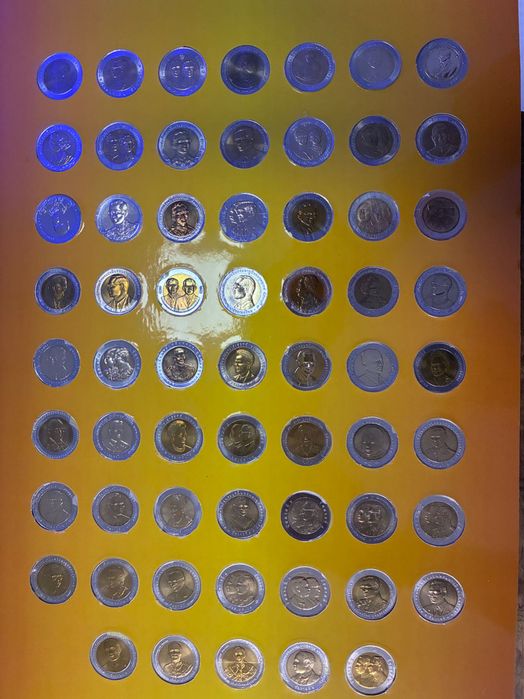 Moedas Tailandia