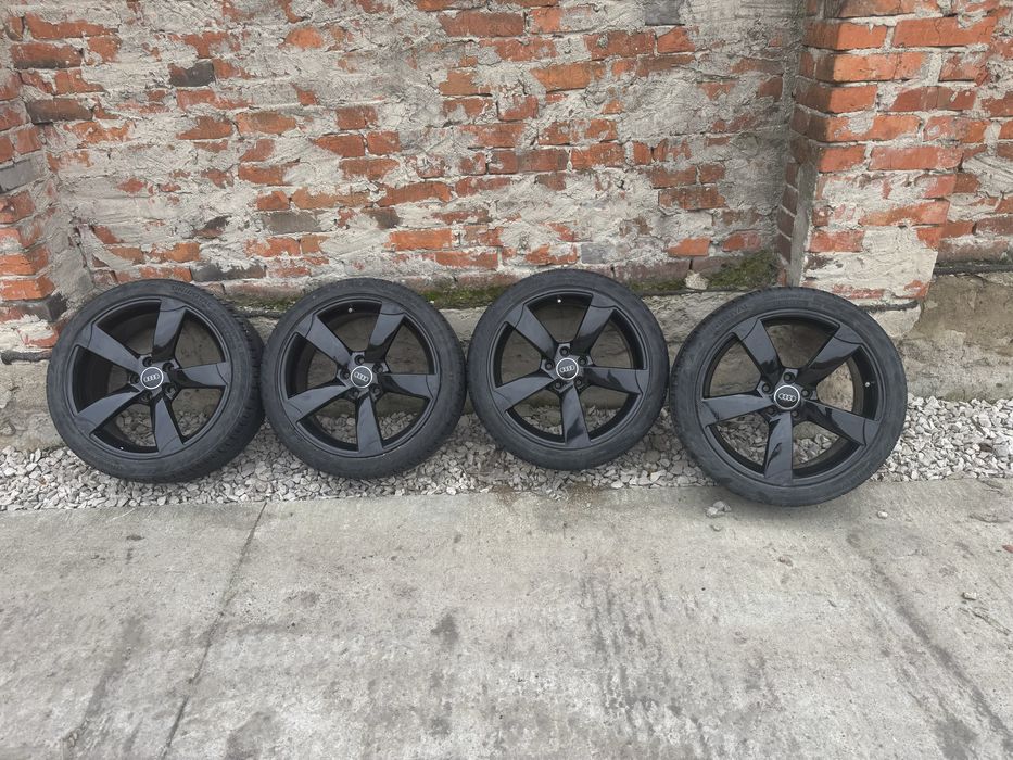 Sprzedam Felgi z Oponamy Rotory 18 5x112 Charsznica • OLX.pl