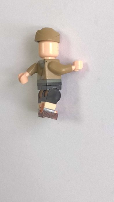 Figurka żołnierza niemieckiego 4 krotny nadruk WW2 kompatybilne z Lego