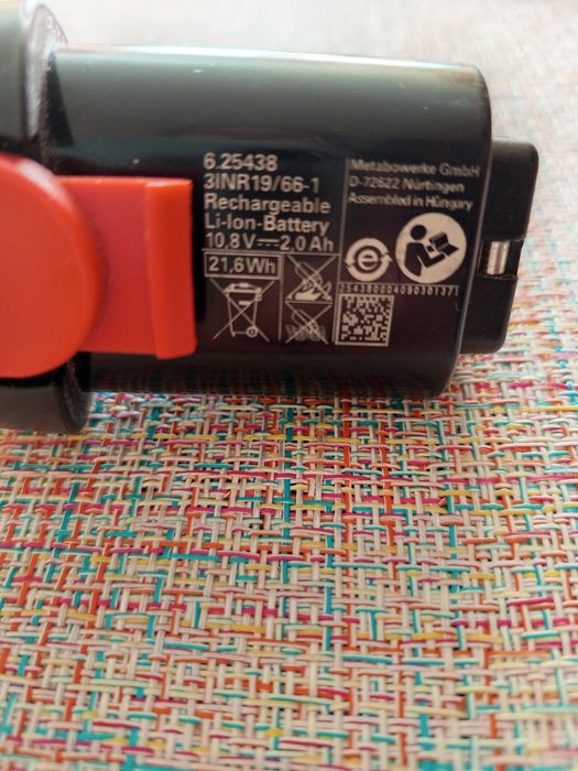 Metabo 2.0 Ah bateria