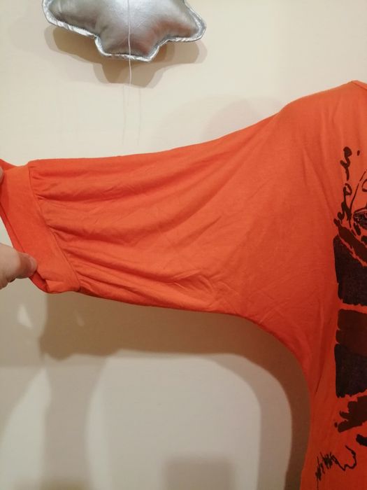 Pomarańczowa bluzka rozmiar L