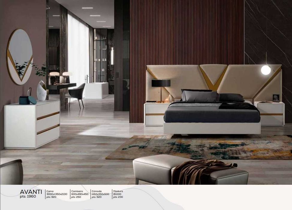 Quarto casal NOVO Varias cores - FABRICA