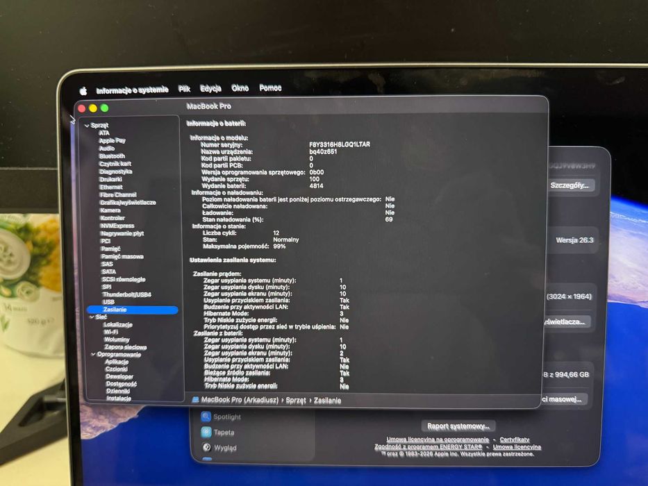 Macbook Pro 14' | M2 MAX | 32GB RAM | 99% Baterii + Ładowarka