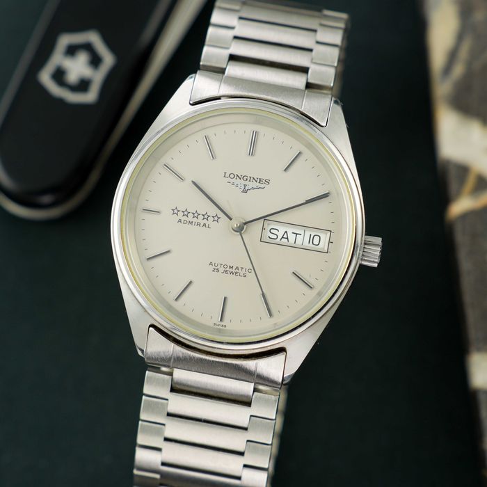 Zegarek meski Longines Admiral 5-star piekny
