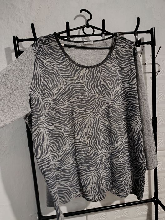 Джемпер оверсайз батал