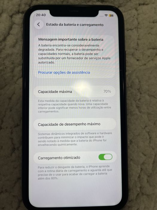 Iphone 11 em bom estado