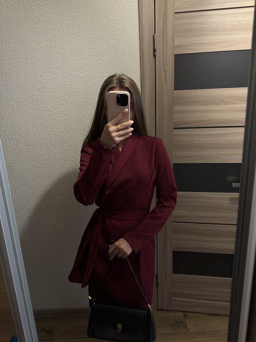 Плаття халат міні