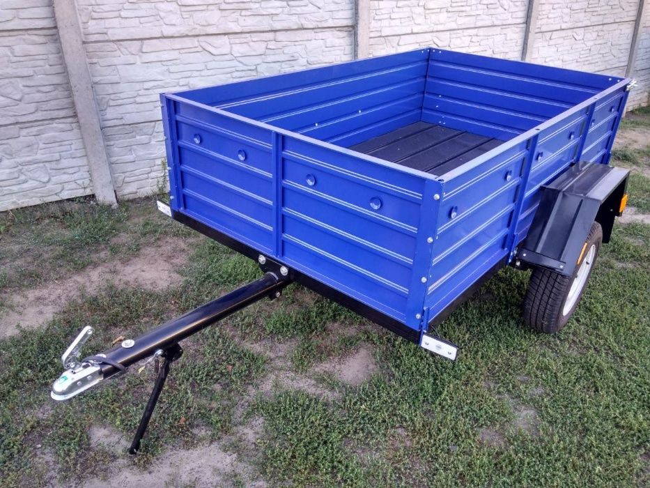 Прицеп легковой одноосный для авто Кремень + Корида Тех Усиленный.