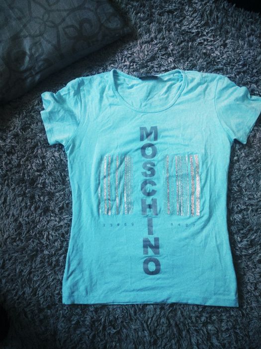 Bluzka t-shirt  krótki rękaw moschino