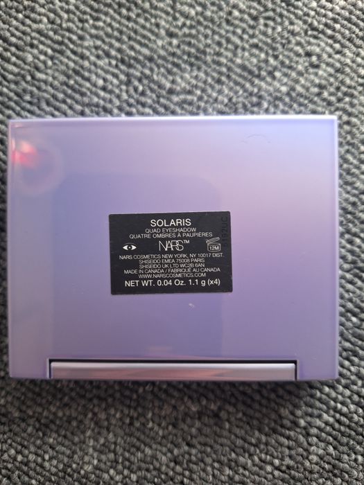 Nars Solaris paleta cieni