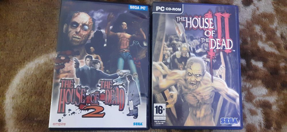 House of the dead 2 + 3 pc premierowe angielskie edycje premierowe