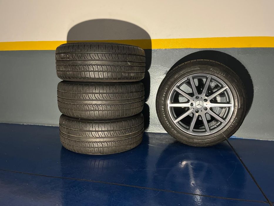 Jantes Mercedes AMG NOVAS 20" com PNEUS NOVOS