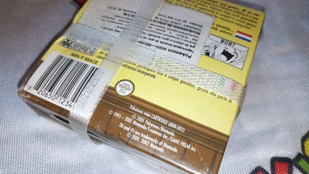 Pokemon Mini Zany Cards nowa zafoliowana fabrycznie rarytas