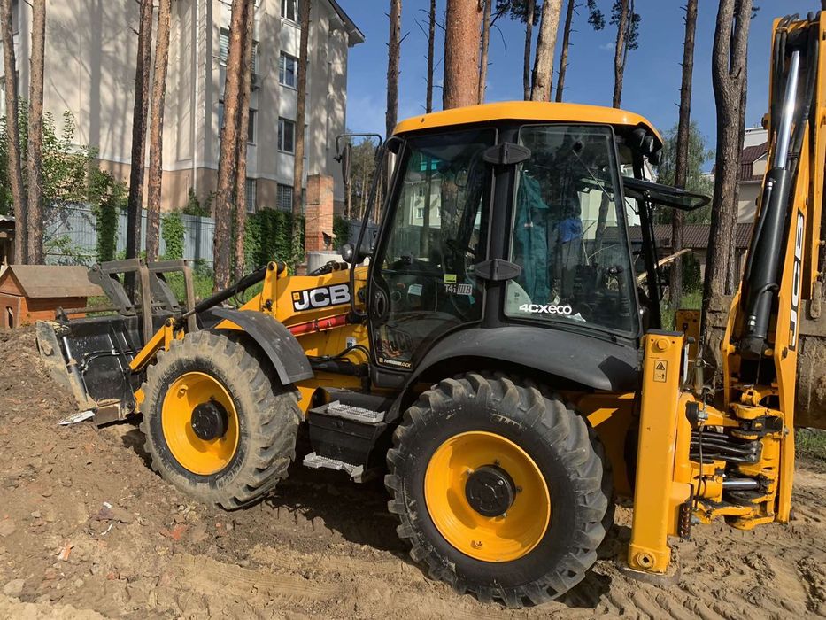 Услуги экскаватора jcb. Вышгород Послуги екскаватора..Доставка чернозему