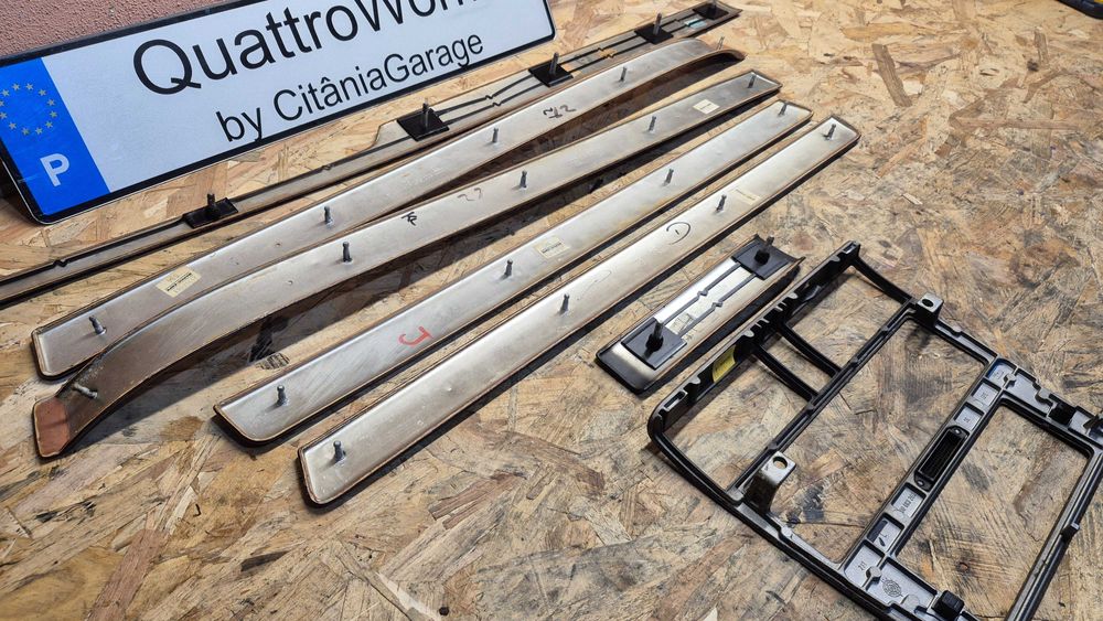 AUDI A4 B5(8D)-Frisos madeira- RAIZ DE NOGUEIRA -RAROS: Versão de LUXO