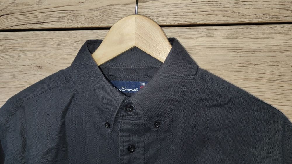 Koszula Ben Sherman r. M Oxford NOWA granatowa